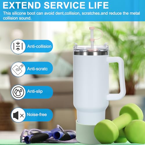 Silicone Boot Sleeve Protector - Anti-Slip for Water Bottles - Brown