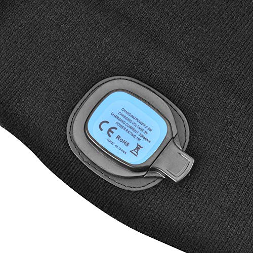 Etsfmoa Unisex Beanie with The Light, Gifts for Men Dad Father Winter