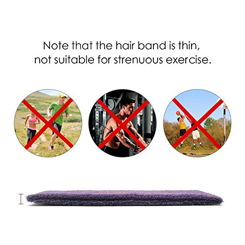15 PCS Ultra Thin Cotton Sweatbands for Yoga - Mixed Colors