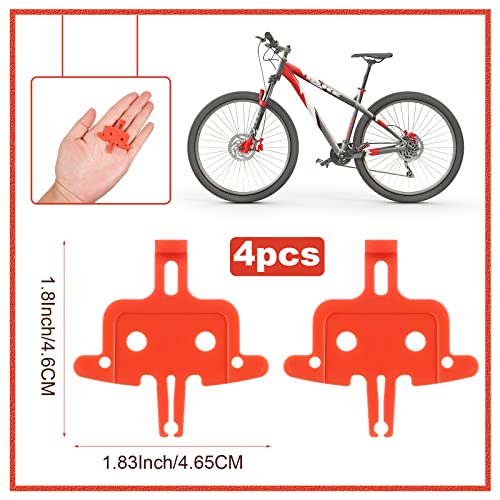 Bicycle Brake Spacer Disc - 4 Pack Lightweight Plastic