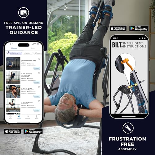 Inversion Table for Back Pain Relief - Teeter FitSpine X3