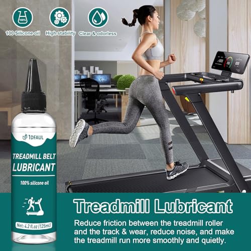 Treadmill Lubricant Oil - 250ml Silicone for Reduced Friction & Noise