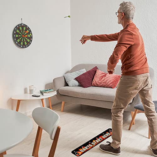 Dart Throw Line Markers - 2 Pack Accessories for Dart Games