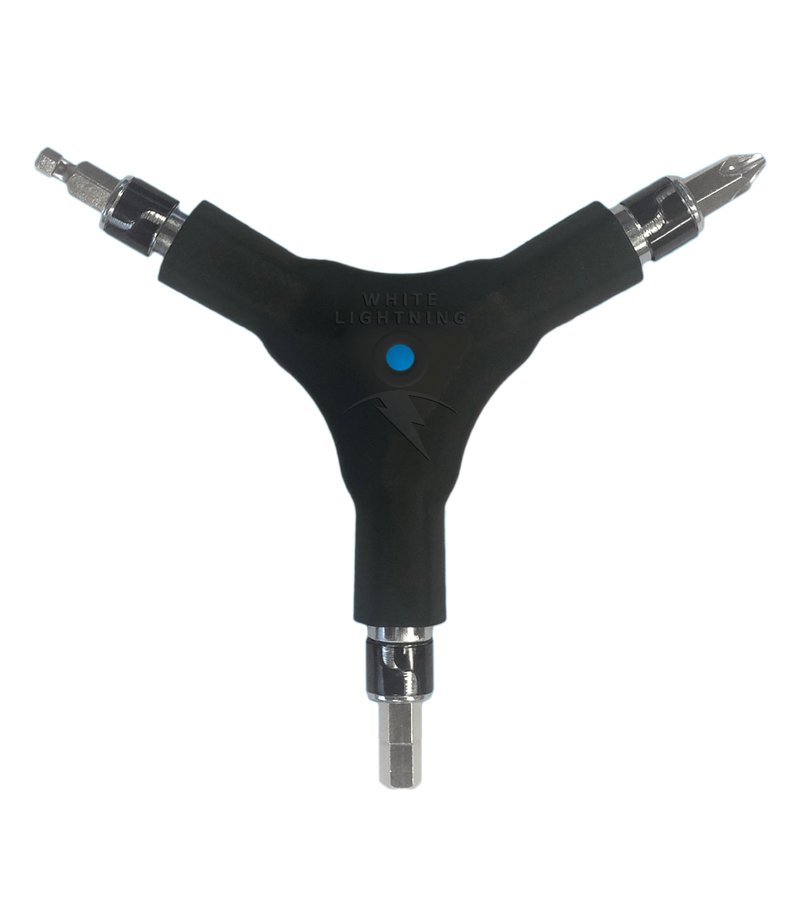 White Lightning 6-in-1 Bike Tool - Maintenance Tool for Mountain, Road and Electric Bicycles