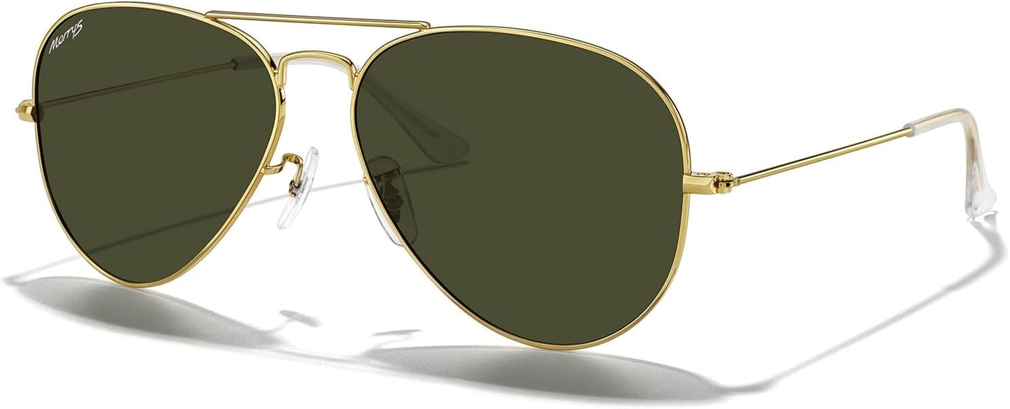 MERRY'S Classic Polarized Aviator Sunglasses for Men Women S6025