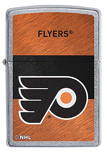 Philadelphia Flyers Zippo Pocket Lighter - Street Chrome