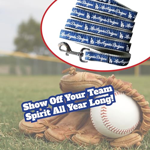 Large MLB Licensed Dog Leash - Los Angeles Dodgers
