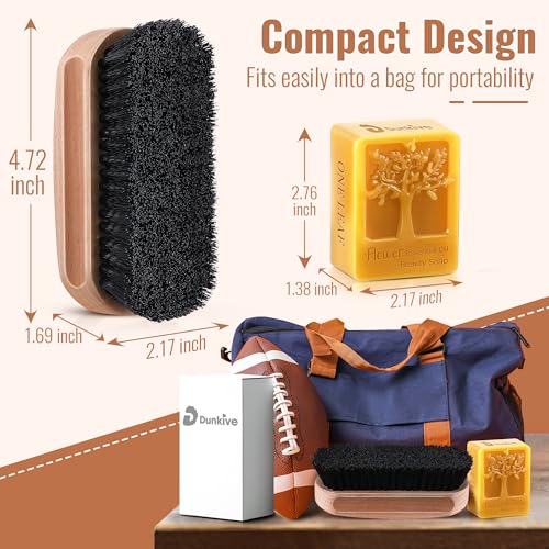 Football Conditioning Kit - Grip Brush & Wax Set for Players