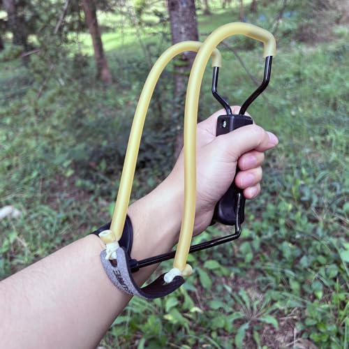Heavy Duty Slingshot Replacement Bands - 3 Pack, Yellow