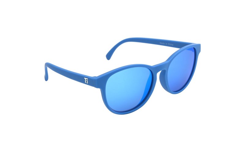 T3 Shades Men's and Women's Polarized Sunglasses with UV400 protection, Blue