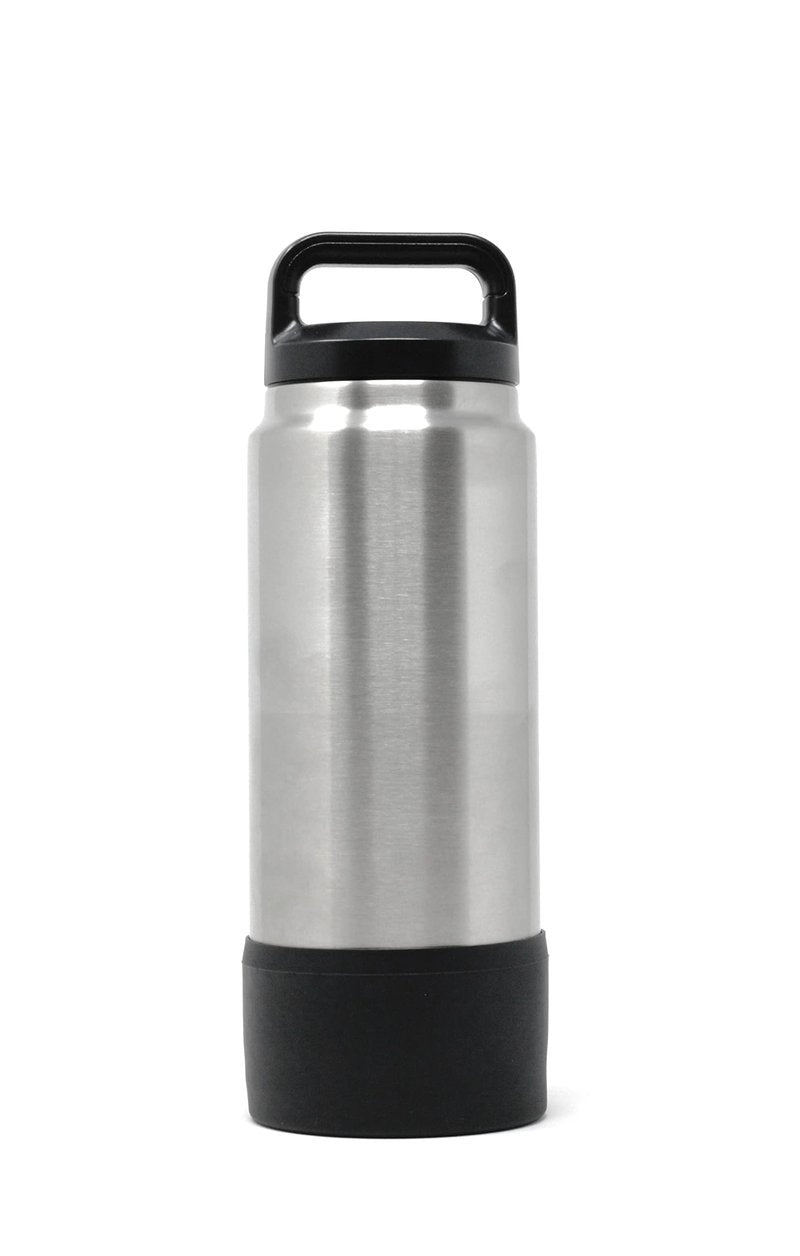 BottleArmor Protective Silicone Boot Sleeve with DropShield Technology, Compatible with Yeti, Hydro Flask, Stanley, and More (Yeti- Medium, Black)