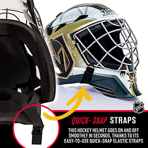 NHL Youth Goalie Face Mask - Vegas Golden Knights - Street Hockey