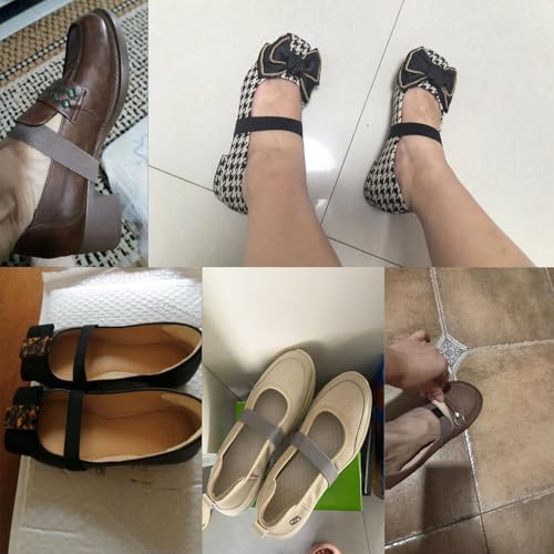 Anti-Slip Elastic Shoe Straps – 3 Pairs for High Heels and Flats