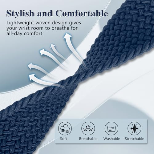 20mm Nylon Band for Garmin Forerunner - Atlantic Blue