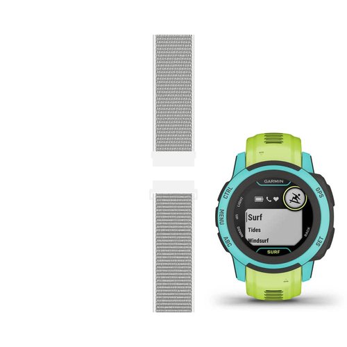 LuxuryJOY Sport Mesh Strap compatible with Garmin Instinct 2S/E 40mm Replacement Bands Quick Release Wristband - 13#, Medium
