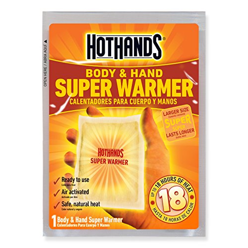 HotHands Super Warmers 9 Count (3 Packs of 3) Long-Lasting Odorless Air-Activated Hand & Body Warmers