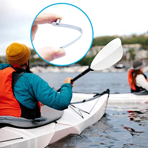 Kayak Paddle Spring Snap Clips - 8pcs 6mm Stainless Steel Locking Clips