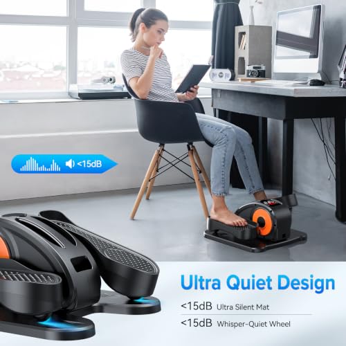 Under Desk Elliptical Machine - Electric Leg Exerciser Small