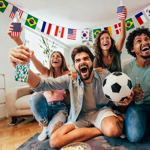 48 Countries Flag Banner for World Cup 2026 Decorations