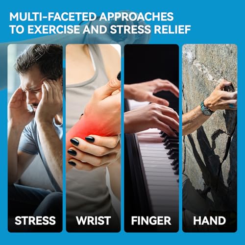 Hand Exerciser Power Ball with Adjustable Resistance & Digital Counter