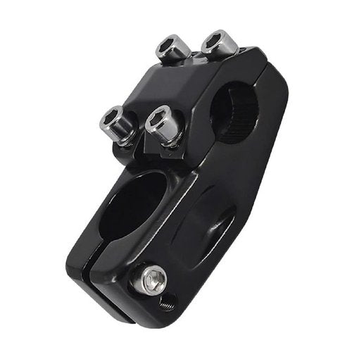 SENQI BMX Bike Stem Aluminum Alloy Fixed Gear Bicycle Stem 28.6x22.2mm, Black