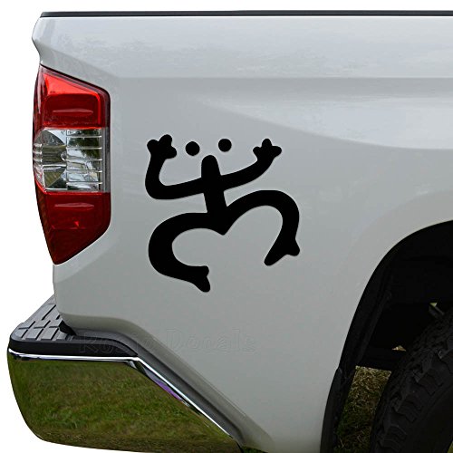 Coqui Frog Vinyl Decal Sticker for Car and Window - 6-Inch, Matte Black