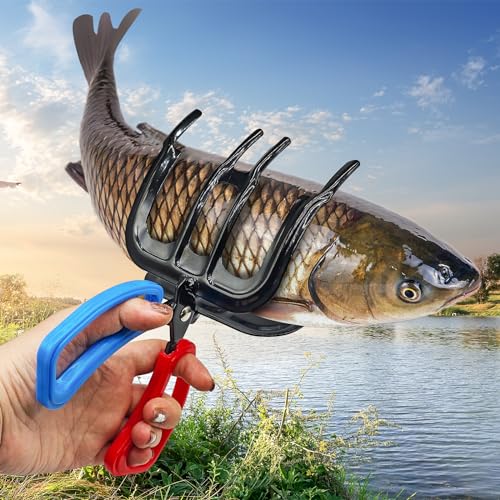 3 Claw Fish Gripper, 2026 Upgraded Metal Fishing Pliers