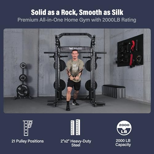Drone2 Advanced Smith Machine Home Gym with Bench & 230lb Weights