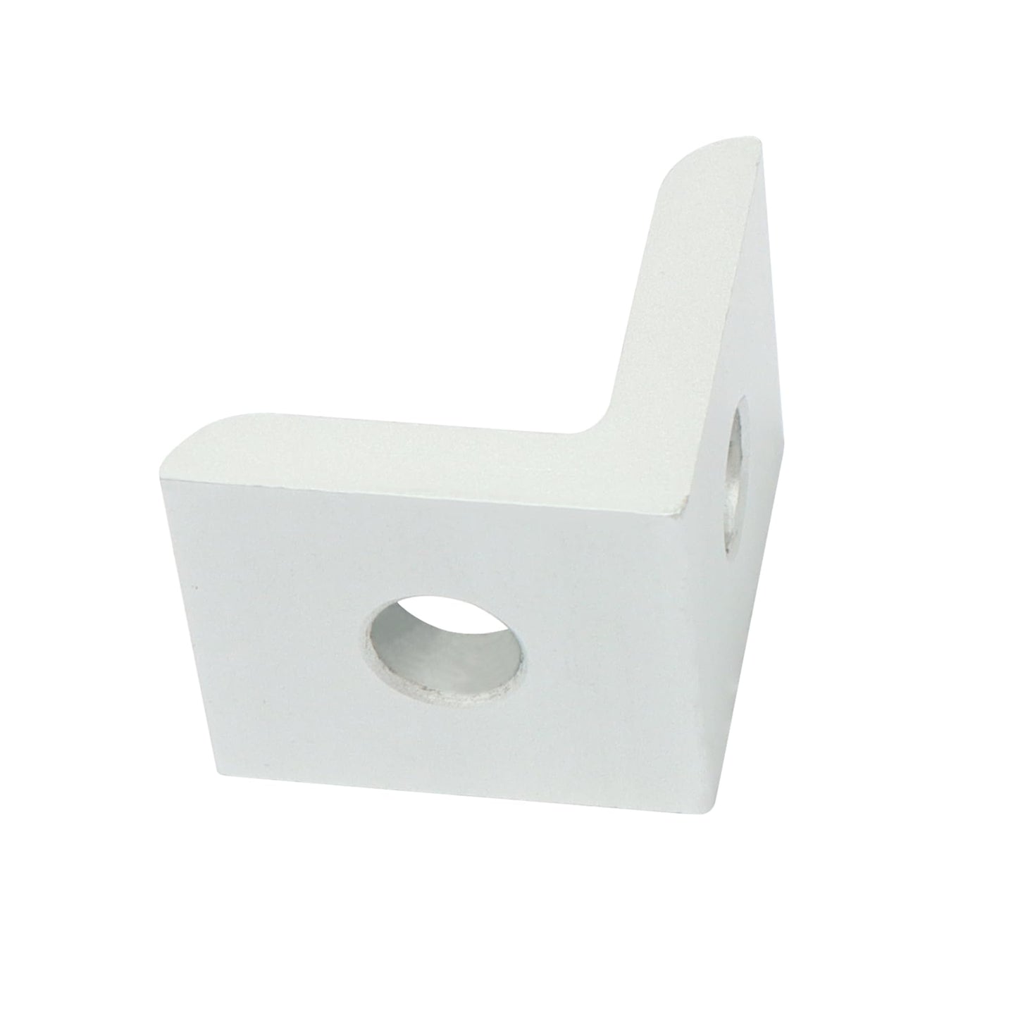 Abeicy 25 Packs Inside Corner Brackets, Aluminum 2-Hole 90 Degree Angle Bracket for 10 Series T Slot Profile Extruded Aluminum Extrusion