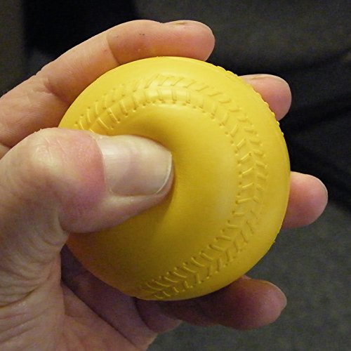 Lite-Flite Baseballs - One Dozen Optic Yellow 9-Inch