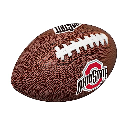 Mini Size Composite Football - Ohio State Buckeyes Team Spirit