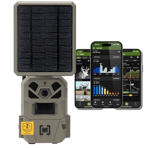 Solar Cellular Trail Camera - 40MP, HD Video, 1 Pack