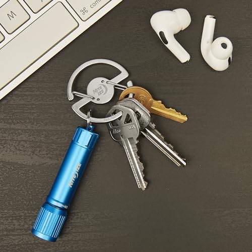 Medallion Key Carabiner - Secure Stainless Steel Key Ring