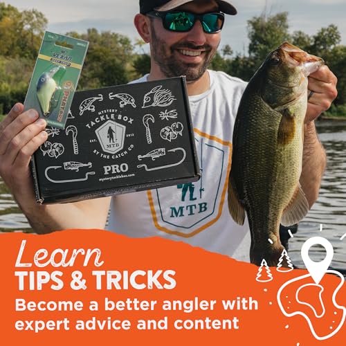 Catch Co Pro Mystery Tackle Box for Panfish & Trout Fishing Kit