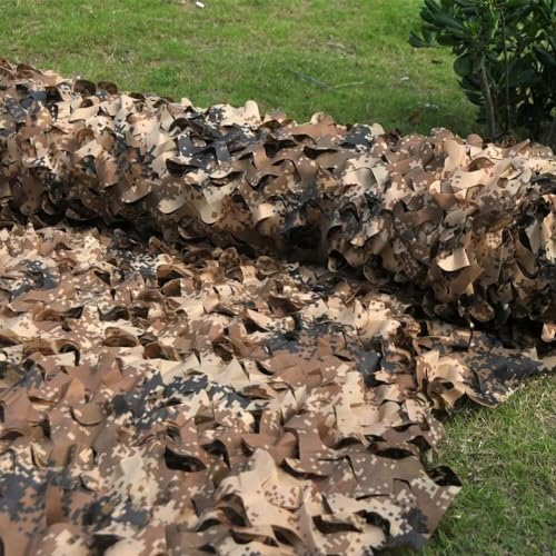 Camo Netting Roll - Desert Digital 1.5m x 1m for Hunting & Decoration