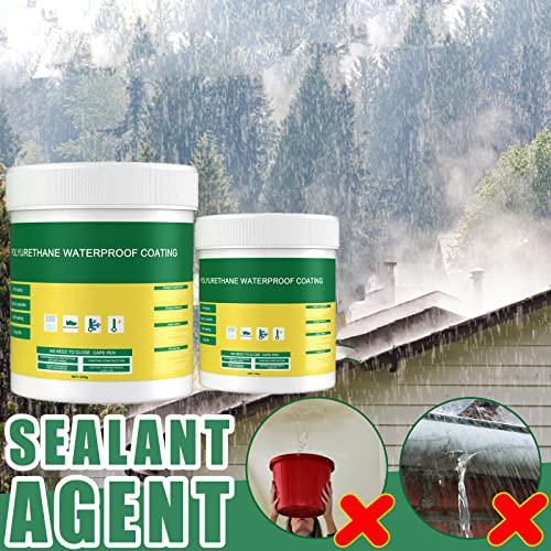 XIRUJNFD Waterproof Insulating Sealant, Invisible Waterproof Anti-Leakage Agent, Waterproof Sealant, Repair Leaks Anywhere in Seconds (100g,1Pc)