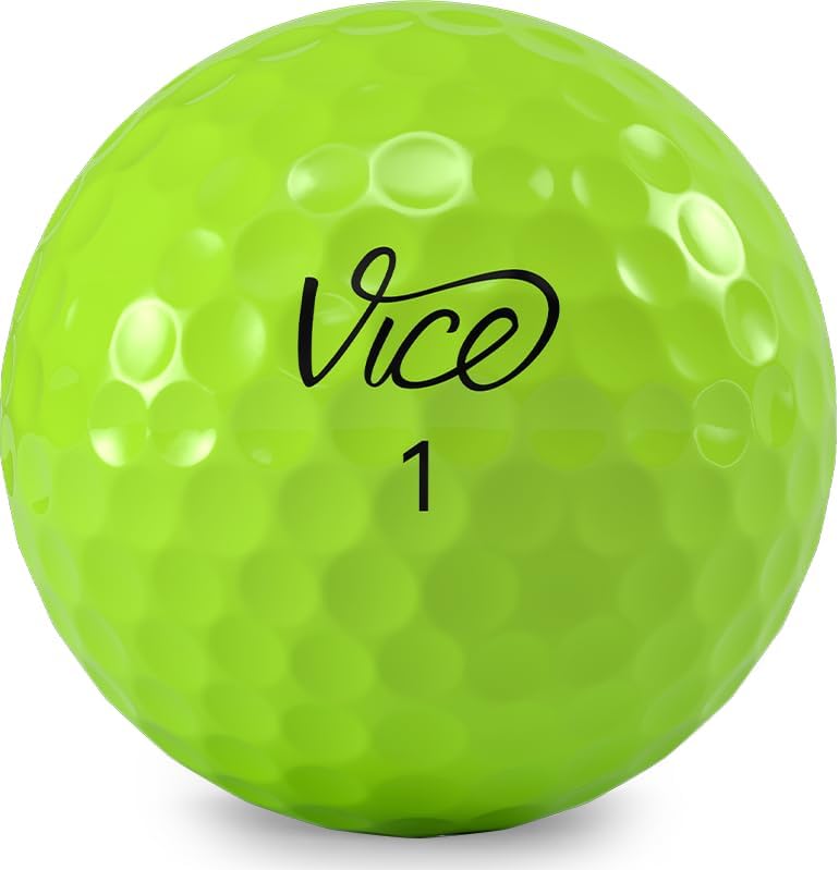Vice Pro Golf Balls - High-Performance Golf Balls for Maximum Distance and Control | White