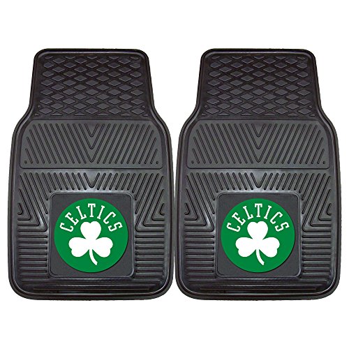 Boston Celtics Heavy Duty Vinyl Car Mat Set - 2 Pieces