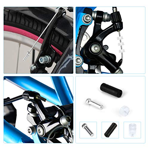 Hapleby 10PCS Premium Bike Shift Cable, Professional Bicycle Wire Kit