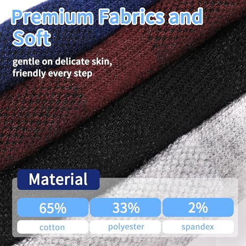 Non-Slip Sticky Grip Socks for Yoga & Pilates - 3 Pairs - Black