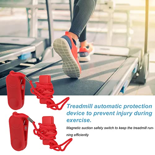Treadmill Safety Key - 2-Pack Magnetic Lock for Exercise Machines