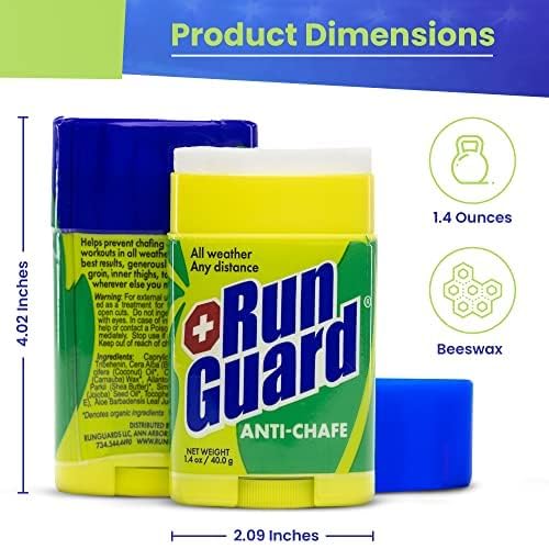 Anti-Chafing Stick for Runners - Natural Plant-Based Formula