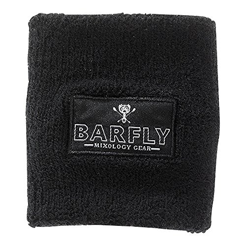 Universal Black Arm Band - Super Absorbent Terry Fabric