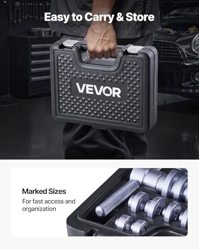 VEVOR XC2124 Bicycle Bearing Press Kit for Wheel & Hub Installation, 25pcs