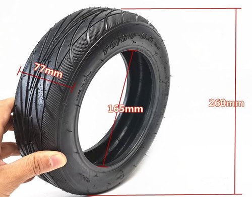 70/80-6.5 Tubeless Tire For Ninebto S PLUS Self Balance Scooter Tyre Upgraded MINI Plus Parts Accessories (2 PCS)