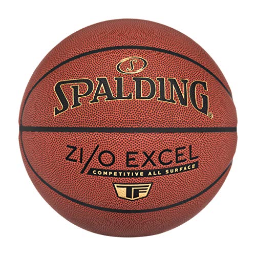 Spalding Size 7 29.5" Indoor Outdoor Basketball Zi/O Excel TF - Brown