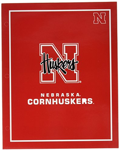 Nebraska Cornhuskers Portfolio - Pack of 3 with Interior Pockets