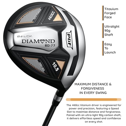 Complete Golf Club Set for Men - 14-Piece Regular Flex