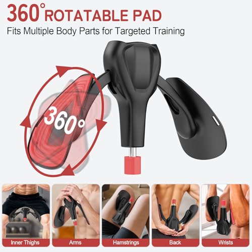 Adjustable Kegel Exerciser - 77lb Pelvic Floor Trainer - Black