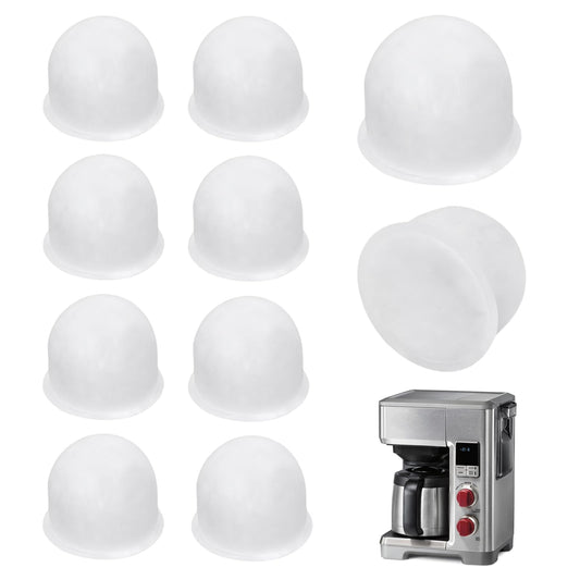 10-Pack Coffee Maker Water Filter Pods for Wolf Gourmet, Activated Carbon Filter Replacement for WGCM100S, WGCM110S, WGCM120S, Compatible with Wolf Gourmet